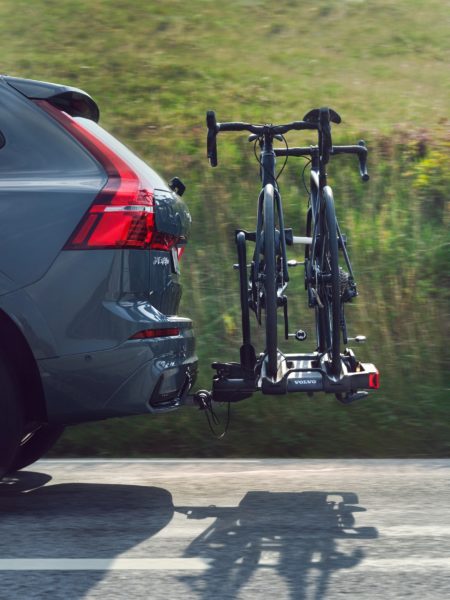 bagażnik na dwa rowery Volvo zakładany na hak